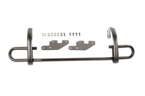 Jeep Wrangler JK Bumper Guard - Rear - Rugged Ridge - Double Tube - Black - 2018